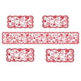 thumbnail image 1 of FYTPOV Red Table Runner and Placemats Set of 5, Valentines Day Decorations, Hearts Pattern Table Runner for Wedding Party Home Decor, Christmas Table Decorations, 1 of 5