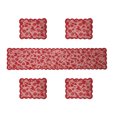 thumbnail image 1 of FYTPOV Table Runner and Placemats Set of 5, Valentines Day Decorations, Red Table Runner Placemats for Wedding Party Home Decor, Christmas Table Decorations, 1 of 5