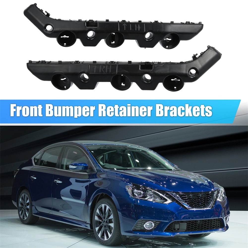 FYUU 1 Pair Front Bumper Supports Brackets Retainers For Nissan Sentra ...