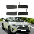 thumbnail image 1 of FYUU 4Pcs Front Bumper Tow Hook Cover Cap For Toyota Rav4 Le 2019-2023, 1 of 5