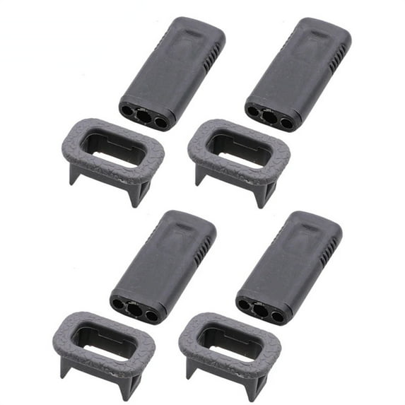 FYUU 4X Door Lock Pin Cap Set For Mitsubishi Pajero Montero Shogun Mk2 1991-99
