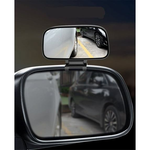 FYUU Adjustable Wide Angle Side Rear Mirrors Blind Spot Snap Way Rear View Mirror