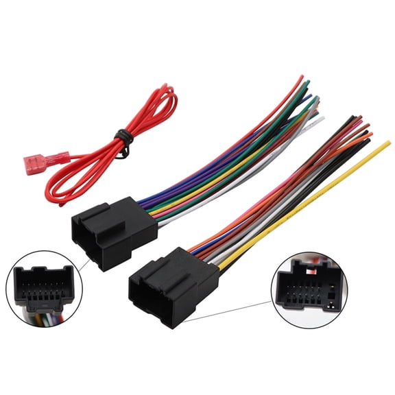 FYUU Car Stereo Radio Wiring Harness Adapter For Cadillac Chevy 2007-2014