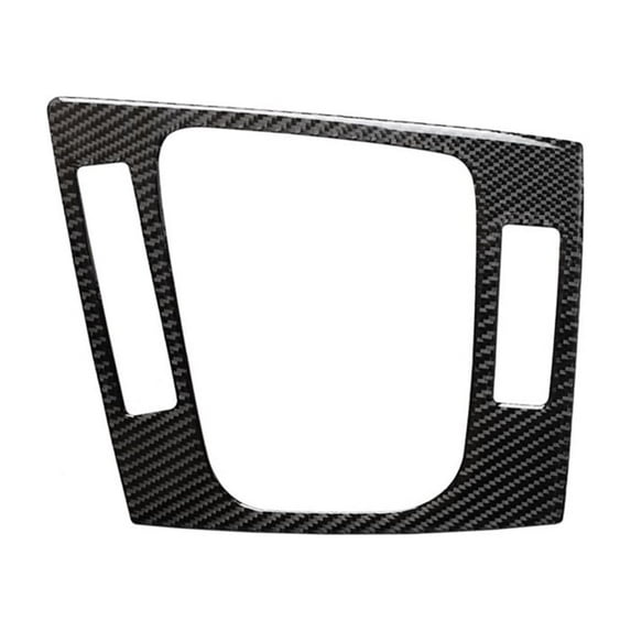 FYUU Carbon Fiber Console Gear Shift Panel Cover Trim For BMW 3 Series M3 E46 98-05 LHD only
