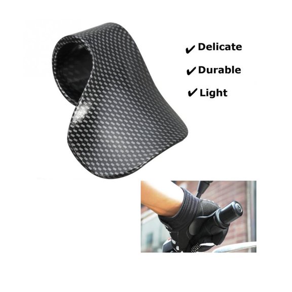 FYUU Carbon Fiber Motorcycle Cruise Control Throttle Assist Wrist Rest Aid Grip