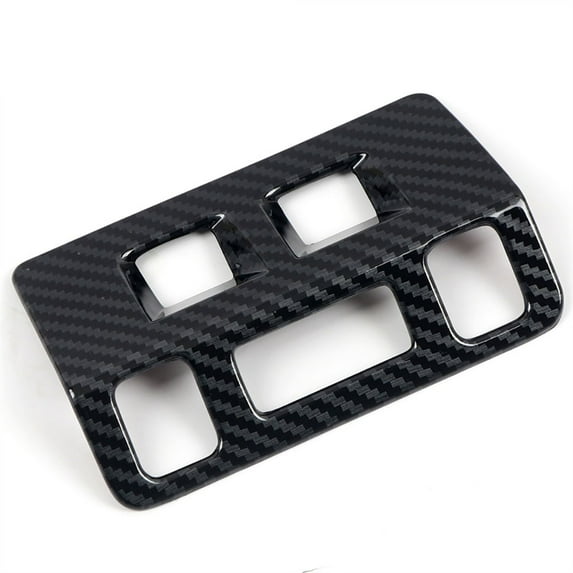 FYUU Carbon Fiber Style Interior Head Light Switch Cover Trim for Subaru WRX STi 2015-2020
