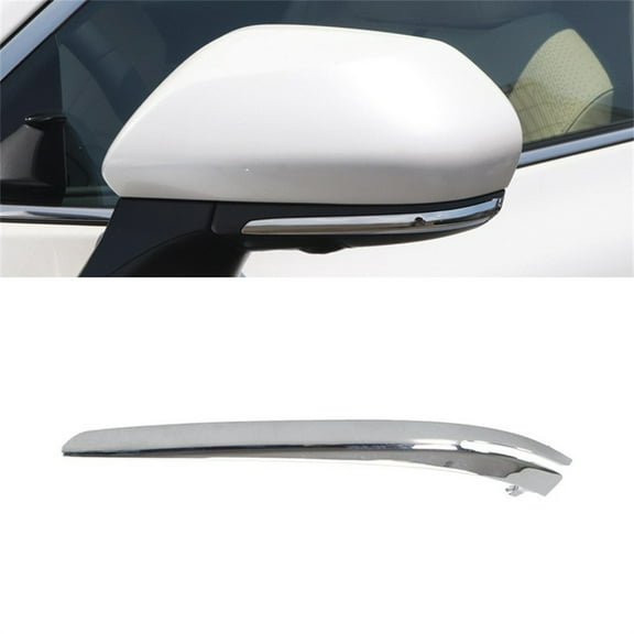 FYUU Chrome Left Side Rearview Mirror Molding Trim for Toyota Camry 2019-2023