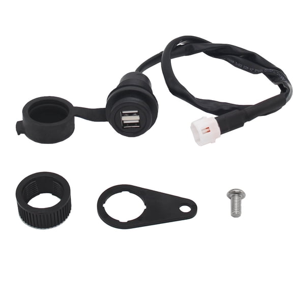 FYUU Dual USB Charger Plug Socket Adapter For YAMAHA MT09 2018-2021