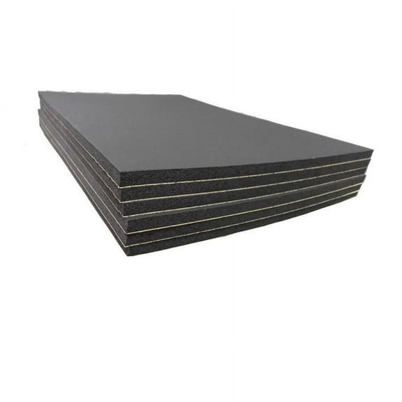 FYUU Flame Retardant Sound Proofing Closed Cell Foam Automotive Specialty Parts, 9 Sheets