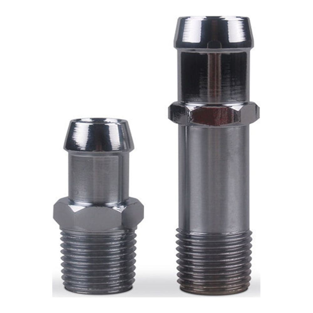 FYUU Heater Hose Fitting Set 3/4 Inch Water Pump 5/8 Inch Intake For SBC BBC Chevy