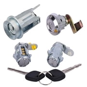 FYUU New Ignition Door Locks & Gas Lock W/2 Keys For Toyota Pickup Truck Hilux 1988-97