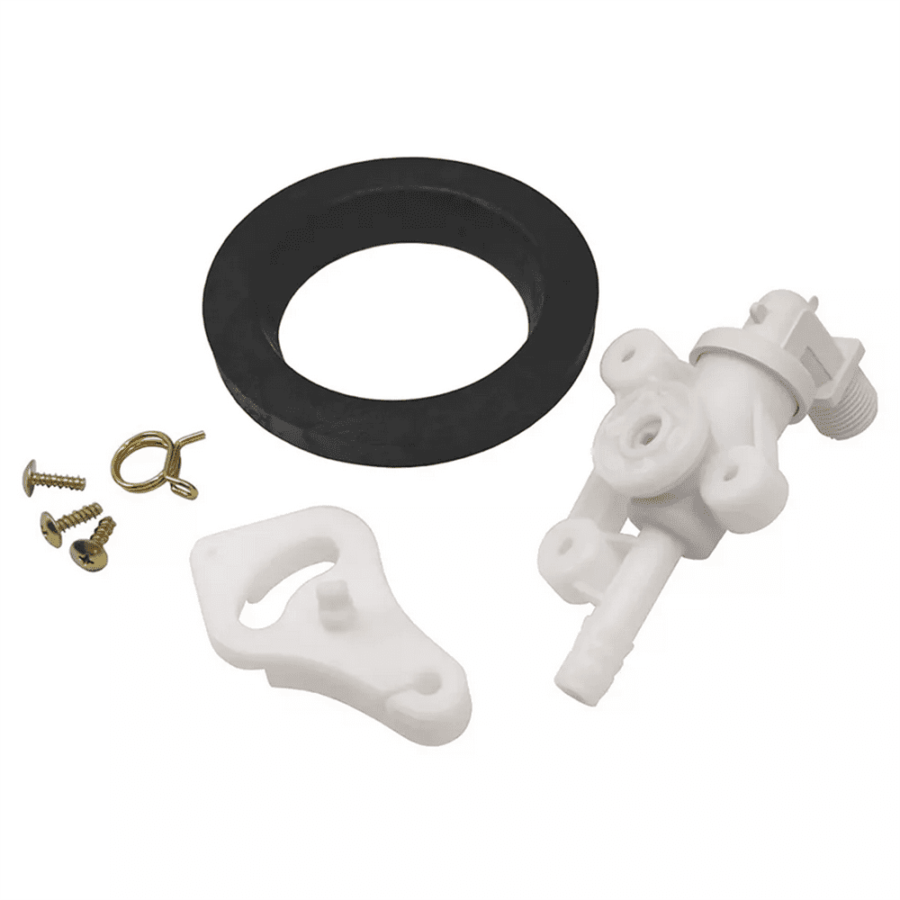 RV Toilet Water Valve Replacement Kit – Compatible With Dometic 300, 310, 320, Foot Flush Valve With Filters & Clamp