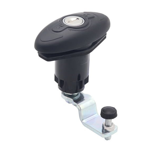 FYUU Rotating Handle Lock Latch with 2 Keys for Camper RV Cabin