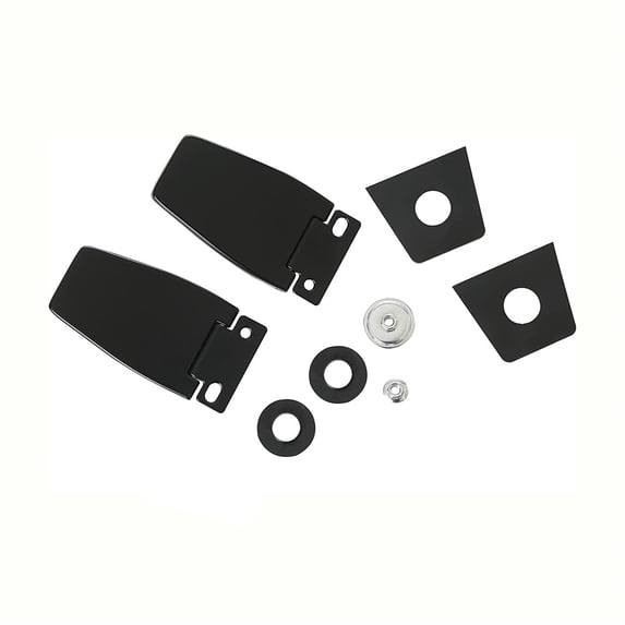 FYUU Stainless Liftgate Window Glass Hinges For Jeep Wrangler YJ TJ 1987-2006