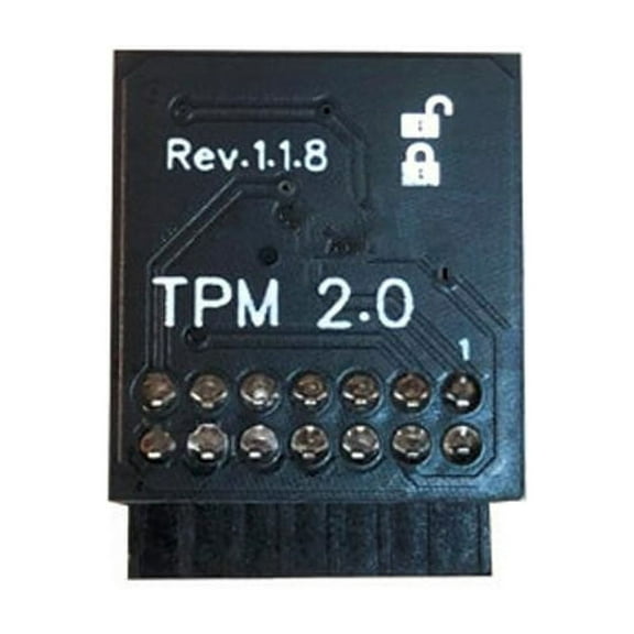 FYUU Tpm 2.0 Security Module Trusted Platform Module For Msi 14Pin Lpc Ms-4136