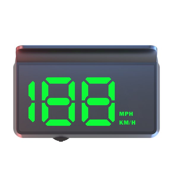 FYUU Universal Car Mph Kmh M/Mile Hud Speedometer Headup Display