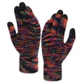 thumbnail image 1 of FZ FANTASTIC ZONE Womens Winter Touchscreen Gloves for Cold Weather, Chenille Warm Cable Knit Elastic Cuff Texting Thermal Gloves for Cycling Driving Running, 1 of 6
