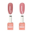 thumbnail image 1 of FZANEST Base Clear Sheer Color Gel,Elastic Rubber Base Coat,Building Extension Nail Gel in a Bottle,Soak Off Gel Nail Polish 15ml, 1 of 5