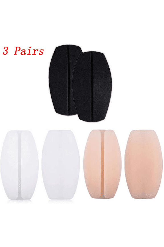 3 Pairs Silicone Shoulder Pad Bra Strap Holder Cushions Non-Slip Shoulder Pads Pain Relief for Woman