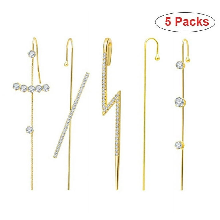 Ear wrap crawler hook earrings walmart deals