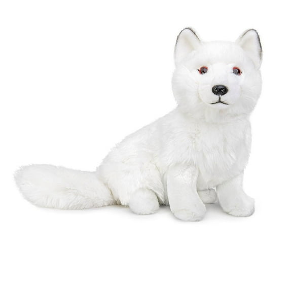 FZFLZDH Arctic Fox Stuffed Animal Plushie, Gifts for Kids, Soft Animals Toy, Fox Plush Toy 11 inches
