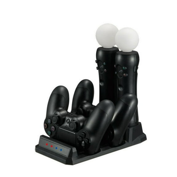 FZFLZDH Game Controller Charging Dock Gamepad Holder Stand Charger with Indicator for PS4 Controller