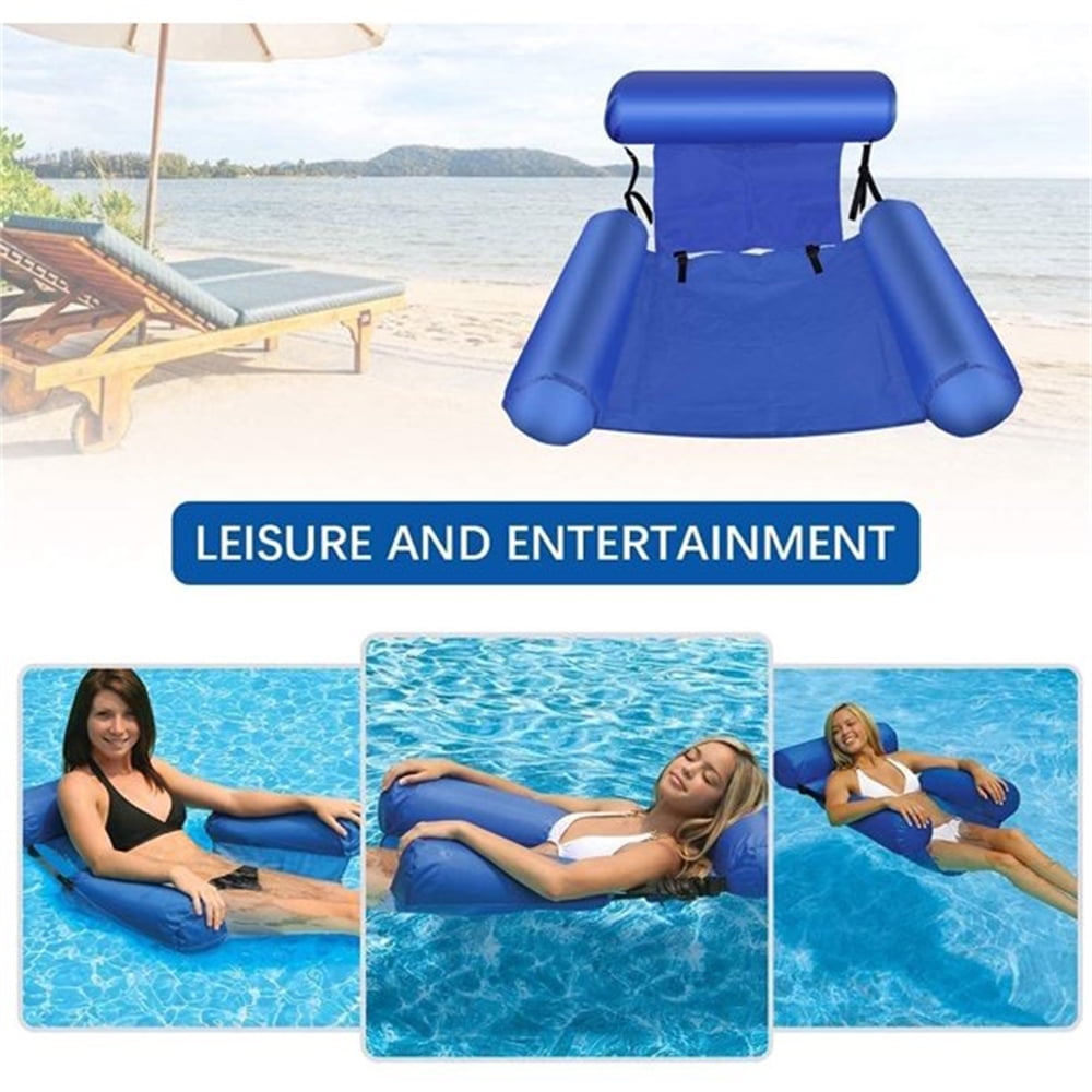 FZFLZDH Inflatable Swimming Floating Chair Pool Float Lounge ,Adults ...