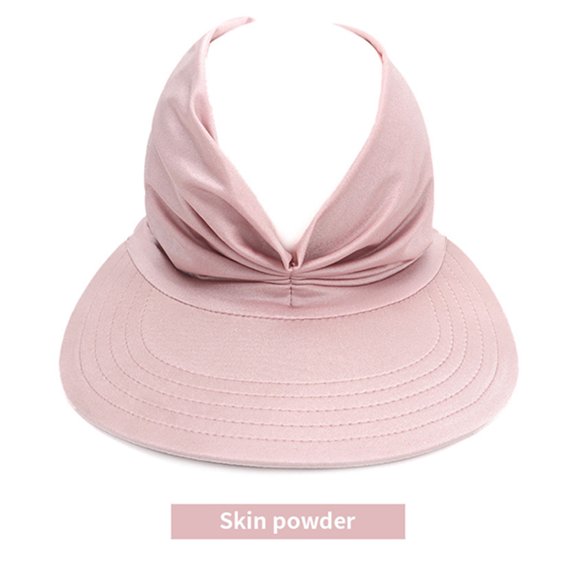 FZFLZDH Lady sunshade hat, sun protection cap, elastic adult baseball empty cap
