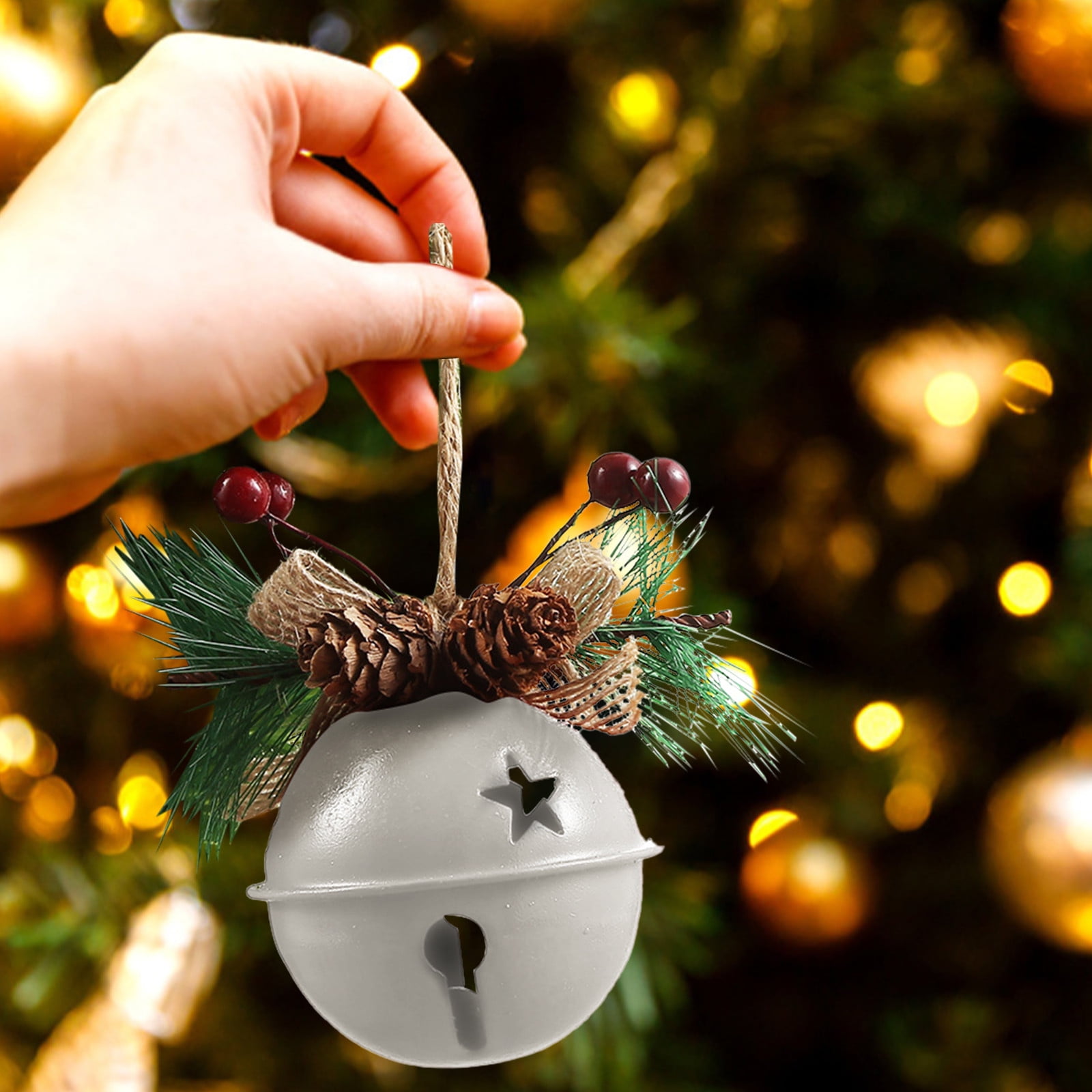 Christmas Bells Decorative Multi-purpose Mini DIY Craft Bells Jingle Bells