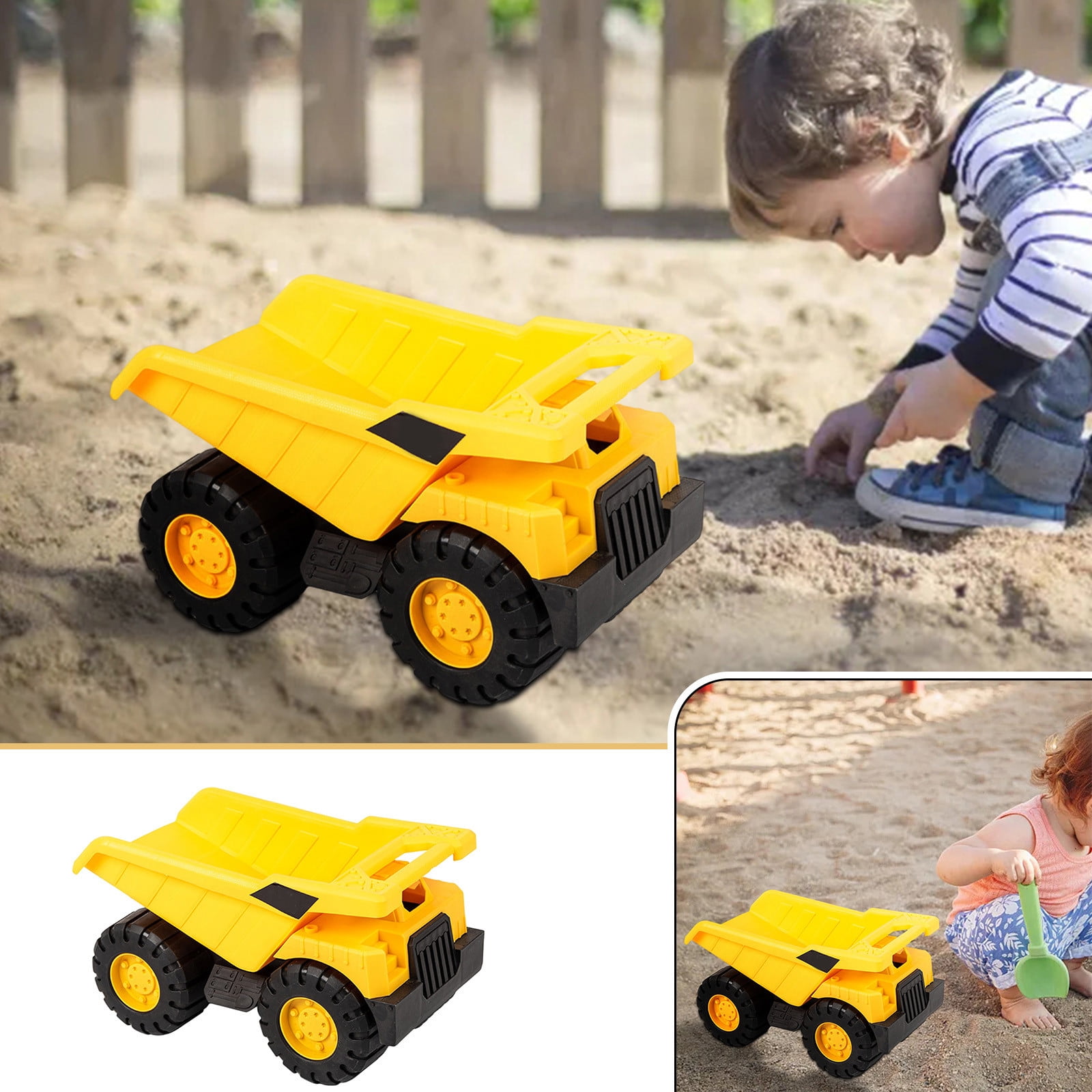 FZM Construction Vehicle Toys Diecast Metal Excavator And Dump Truck