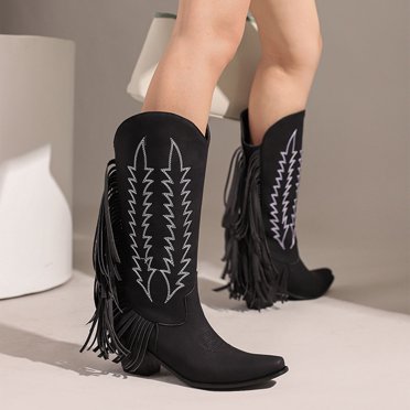 high length boots for ladies