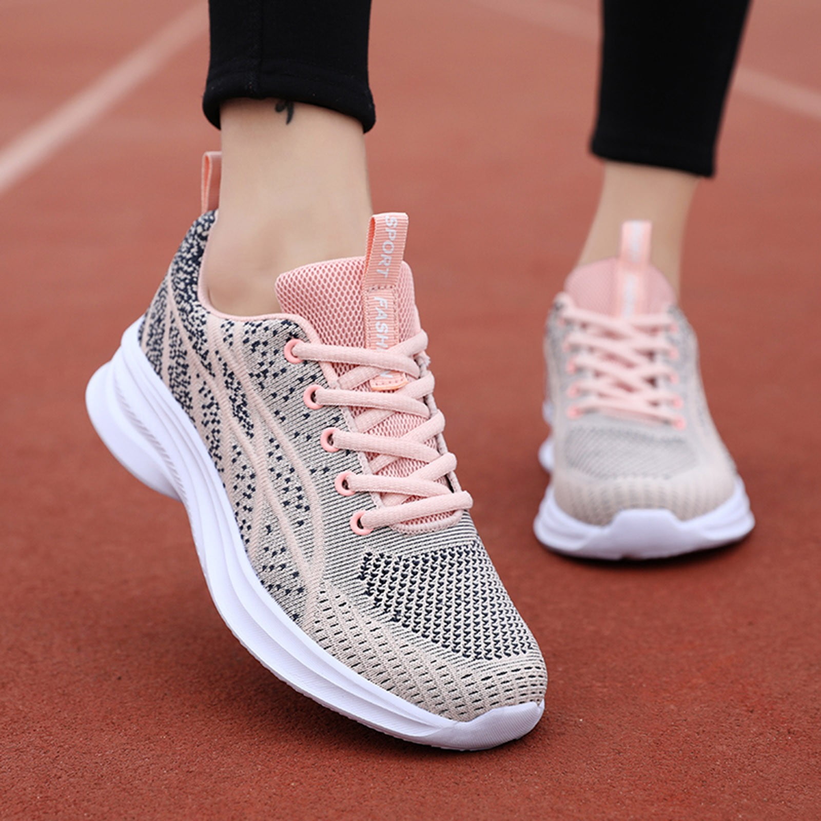 FZM Women shoes Ladies Shoes Fashion Comfortable Lace Up Soft