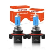 FZPJJNB 2PC 9008/H13 Halogen Headlight Bulbs High / Low Beam Kit for Ford F150 2004-2014