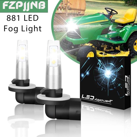 FZPJJNB 881 886 889 894 896 898 LED White 6000K Automotive Bulb Fits John Deere 2 Pack