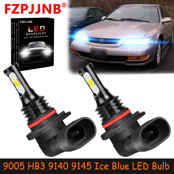 FZPJJNB 9005 9140 9145 for Acura Cl Rl Tl Csx Tsx Mdx Ice Blue Led Headlights Bulb High Beam,HKL,C11