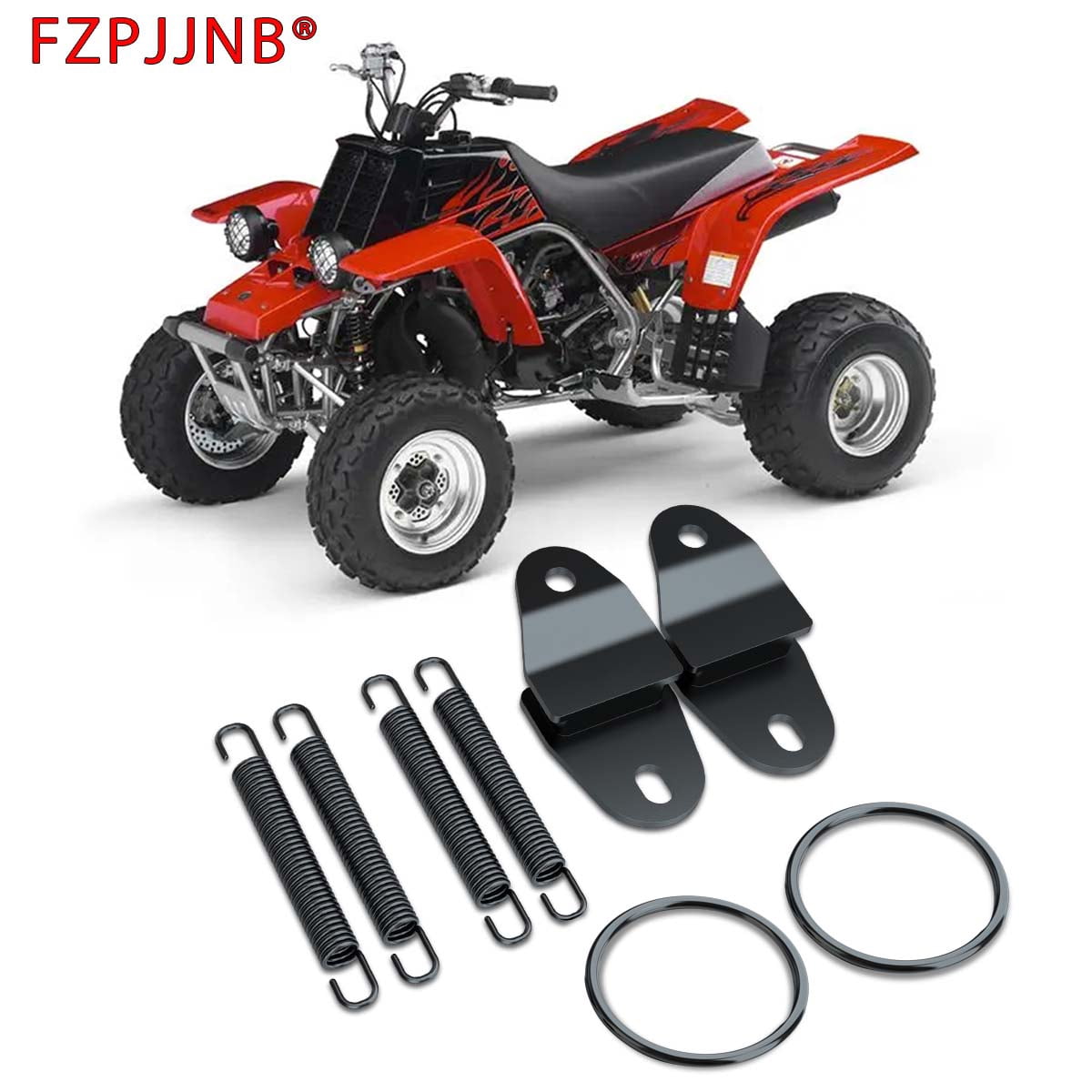 Yamaha Banshee 350 Exhaust Spring & O-Ring Kit With Puller Hook – Fits 1987-2006 YFZ350