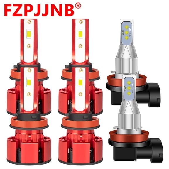 FZPJJNB For Chevy Captiva Sport 2012-2015 LED Headlight Bulb High Low Beam Fog Light White Z4QC