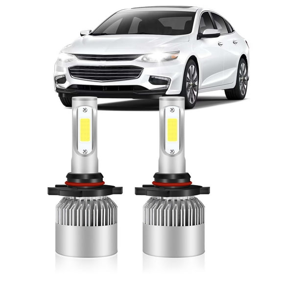 FZPJJNB For Chevy Malibu 2016 2017 2018 - 6000K LED Headlight Bulbs High/Low Beam Kit S2,Pack of 2,C04