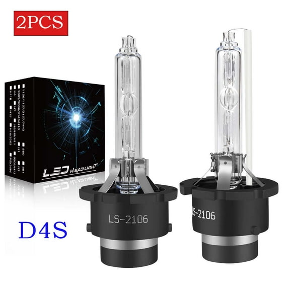 FZPJJNB For Lexus IS200T IS300 2016 2pcs D4S Xenon HID Headlight White Bulbs High Low Beam 6000k