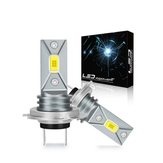 FZPJJNB For Subaru Outback 2005-2014 - H7 LED Headlight Bulb High/Low Beam 6000K White,Pack of 2,L4