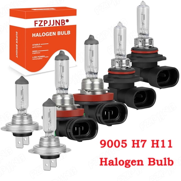 FZPJJNB For Subaru Outback 2010-2014 Halogen Headlight High/Low Beam Bulbs Fog Light Kit,Pack of 6