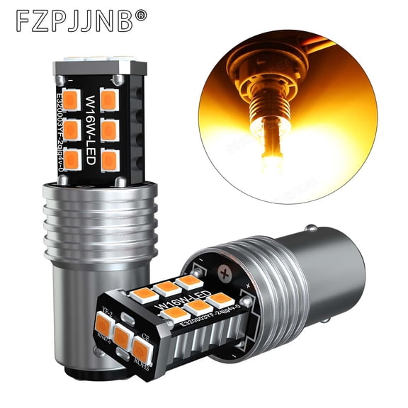 FZPJJNB For Suzuki Burgman AN400 2008-2016 LED Front Turn Signal Light Bulbs Yellow,Pack of 2,M8