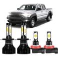 thumbnail image 1 of FZPJJNB For Toyota Highlander 2008-2010 H4/9003 LED Headlight High Low Beam Bulbs H11 Fog Light, 1 of 16