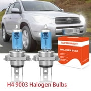 FZPJJNB For Toyota RAV4 1996-2006 9003/H4 Halogen Headlight Light Bulbs High Low Beam 4200K,Pack of 2