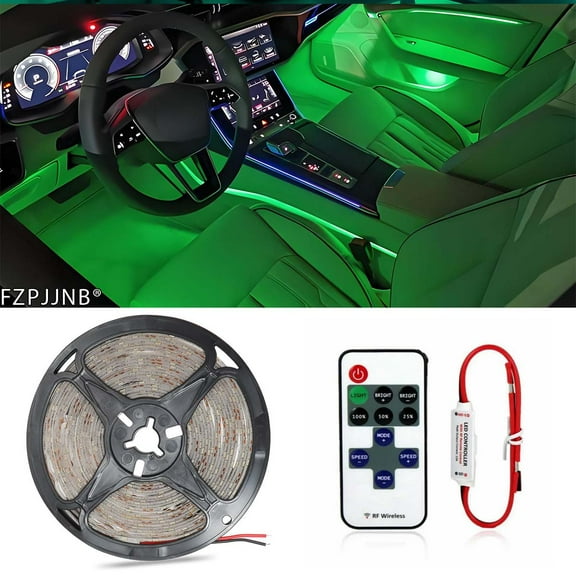 FZPJJNB Green LED Car Light Strip Deck Waterproof 12v Bow Trailer Pontoon Lights Marine US Stock,G21