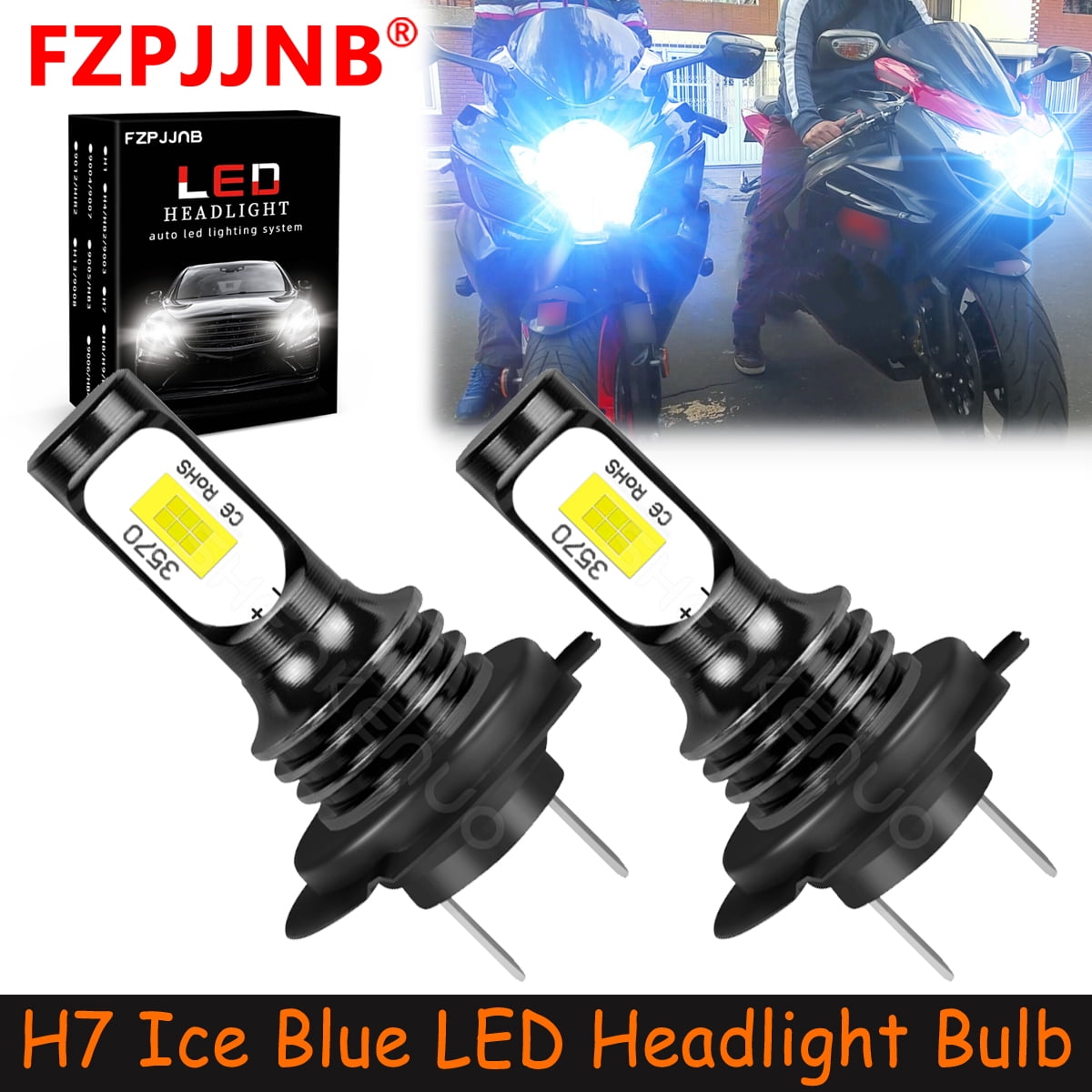 FZPJJNB H7 for Kawasaki Ninja Zx6r Zx636c 2003-2006 Zx636e 2013