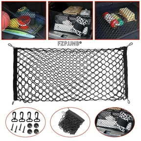 FZPJJNB Universal 125x40cm Envelope-Style Rear Trunk Cargo Net for Ford Explorer 2020-2023