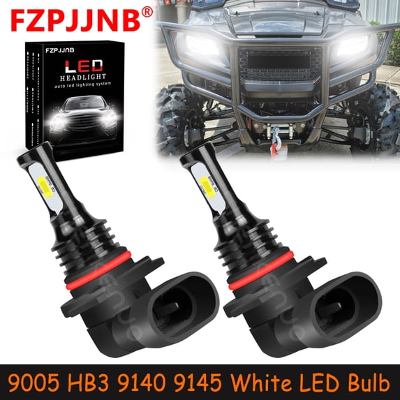 FZPJJNB for Can-Am Renegade 1000 500 800 800r White Led Headlights Bulb,9005 HB3,HKB,C03