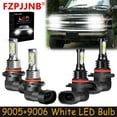 thumbnail image 1 of FZPJJNB for Chevy Silverado 1994-1998 LED Headlights Bulb High Low Beam,9005+9006,YHB,C01, 1 of 13