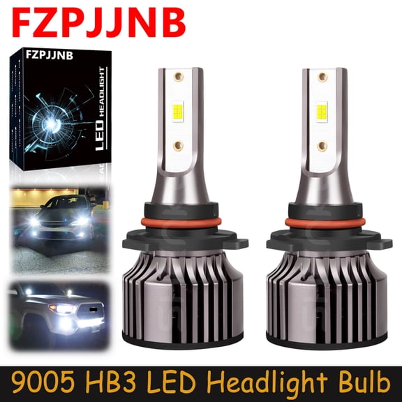 FZPJJNB for Chevy Suburban 2015-2017 LED Headlights Bulbs High Beam,9005,White,V25,C12